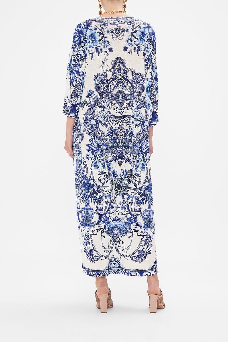 TIE SLEEVE SHORT KAFTAN GLAZE AND GRAZE