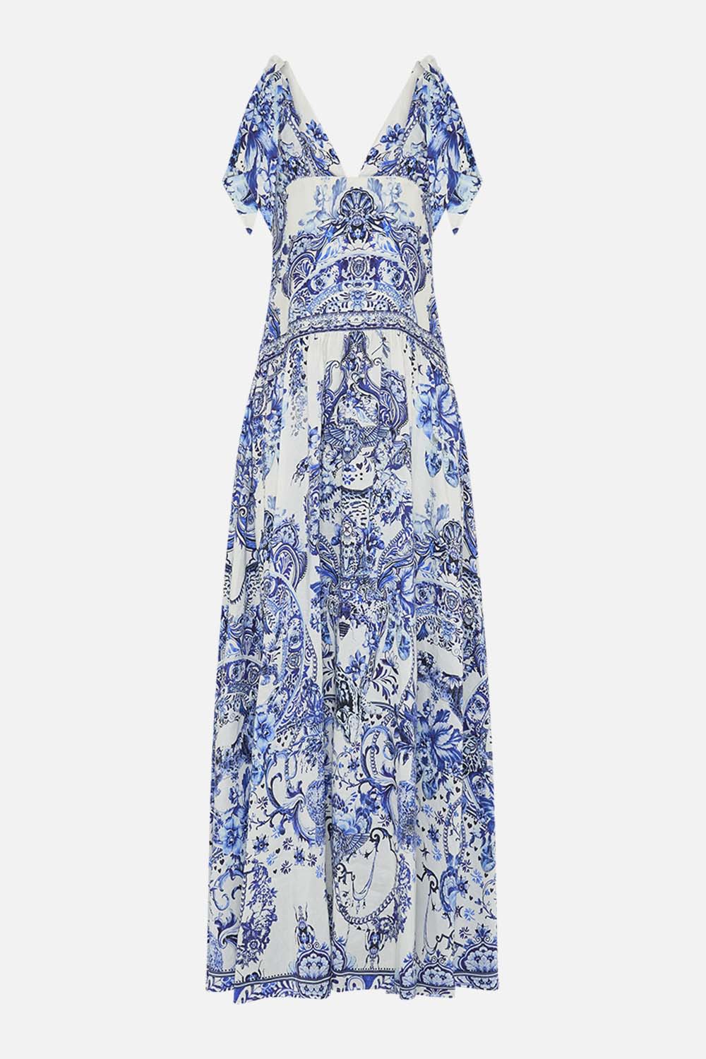 TIE SHOULDER DRESS GLAZE AND GRAZE