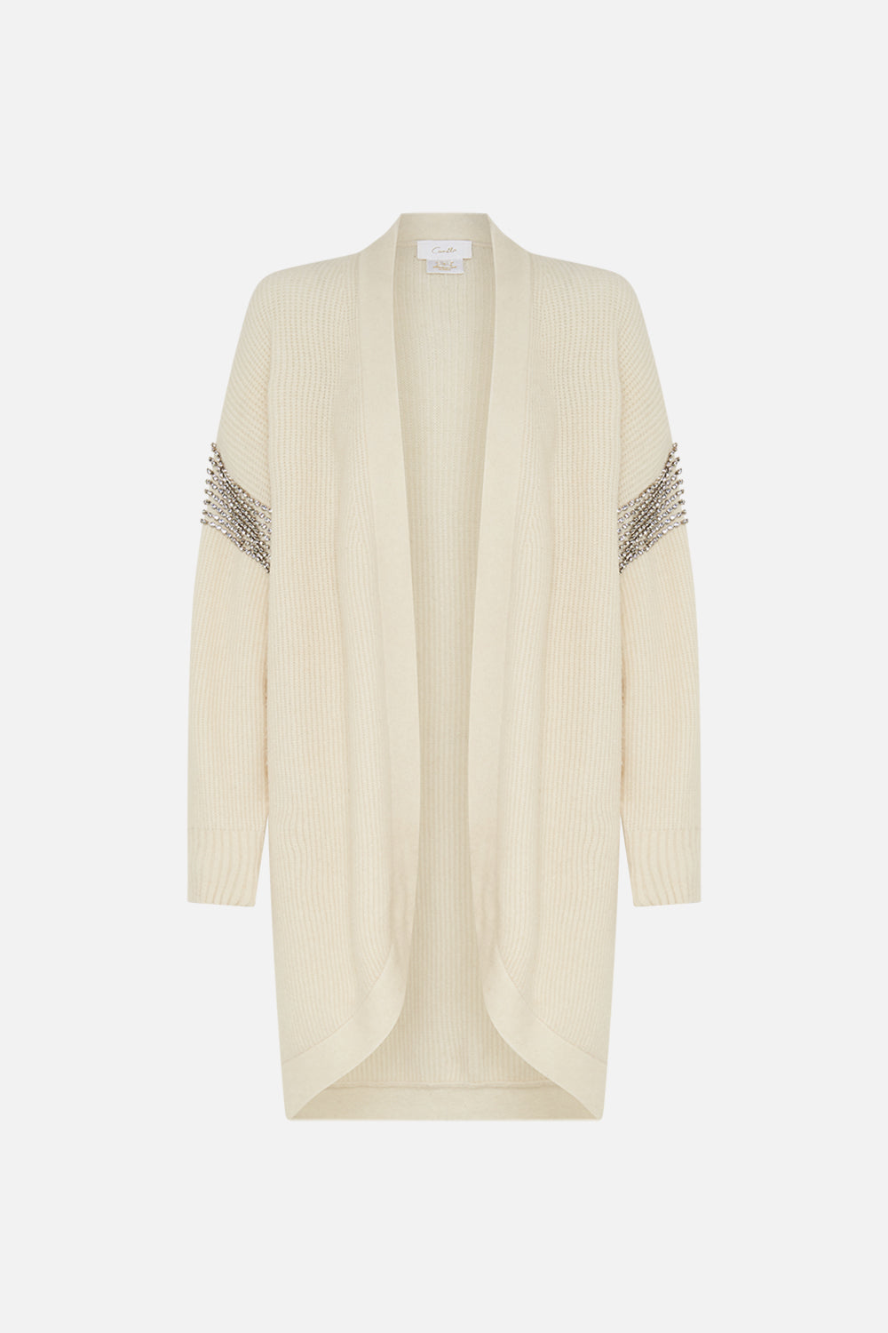 CAMILLA floral ruched underwire bra with removable straps in Stitched in Time print.