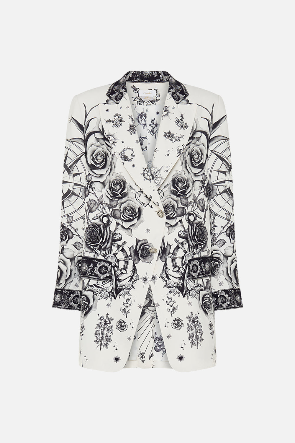 LONGLINE RELAXED JACKET TALES OF TATTOO