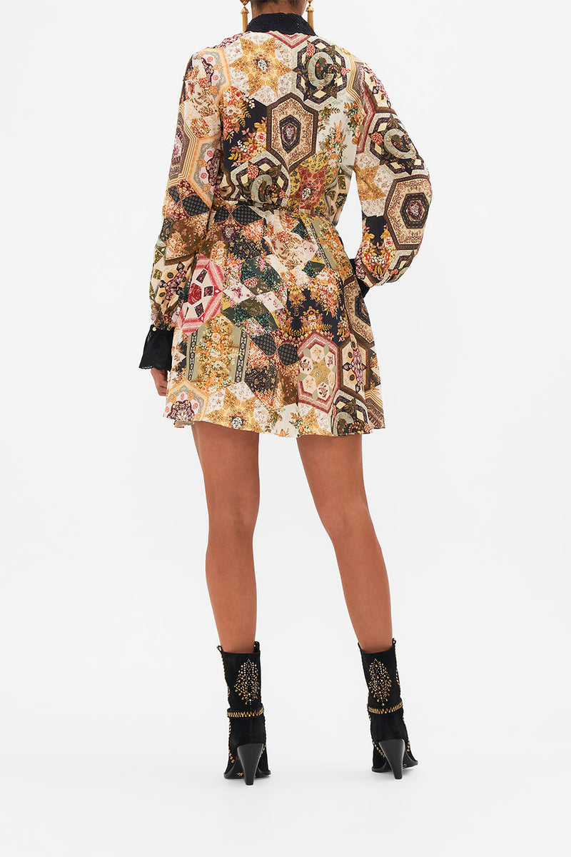 SHIFT SHIRT DRESS LADY STARDUST