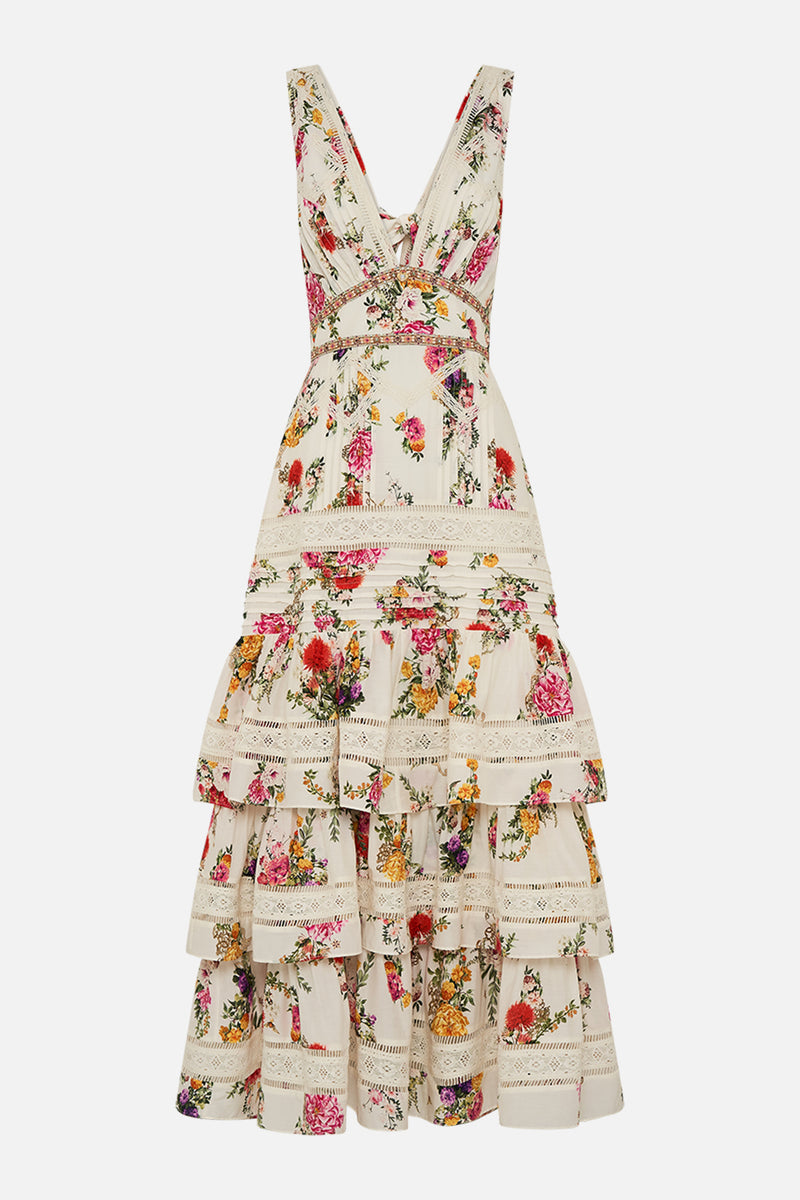 Rose And Rose Camelia Dress