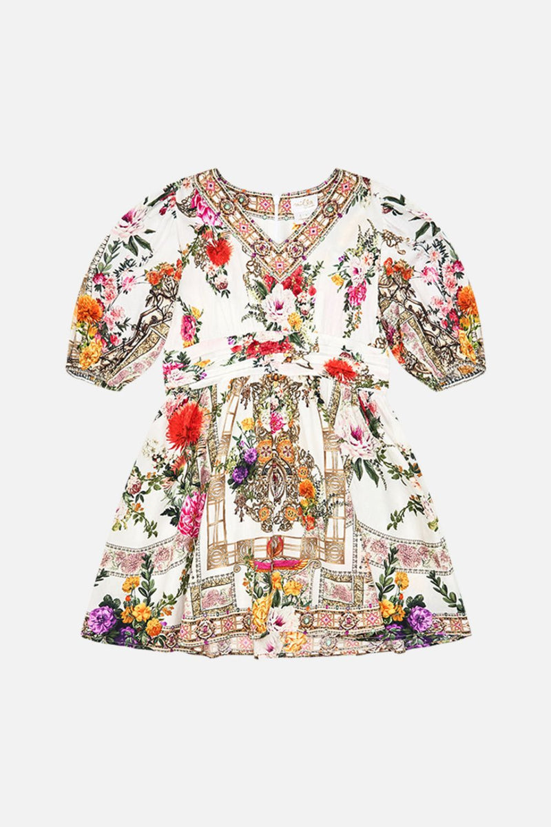 [PRE-ORDER] Kidsagogo Ophelia Dress, Vite Fiorita Camelia main image 1