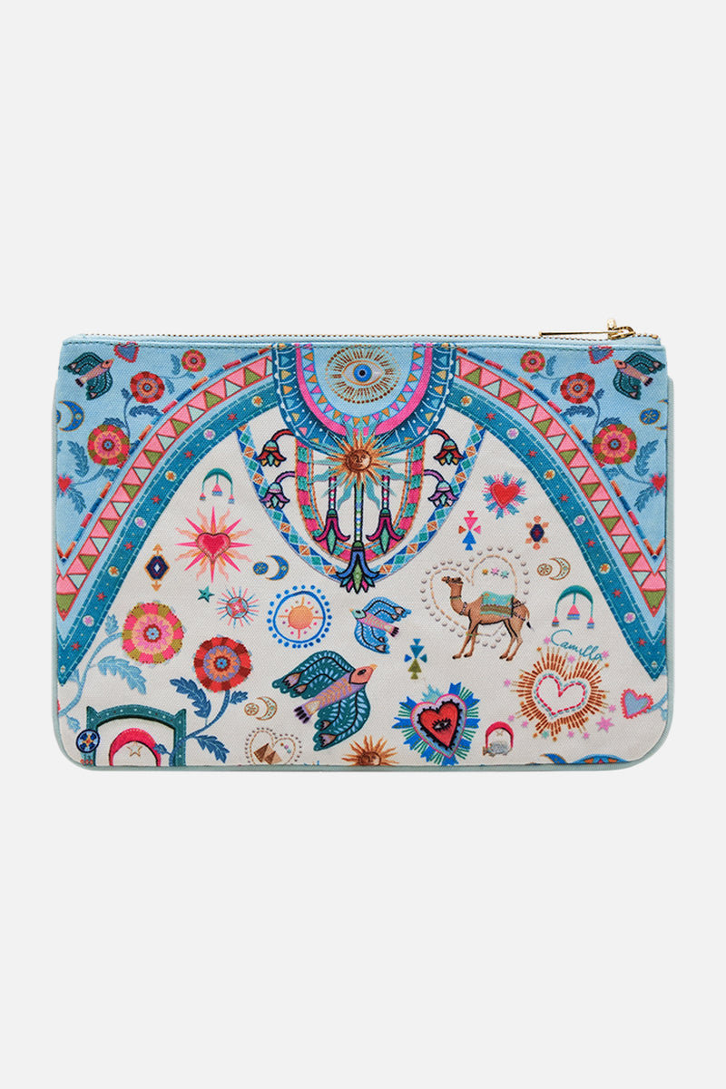 SMALL CANVAS CLUTCH SALVADOR FIELDS FOREVER main image 1