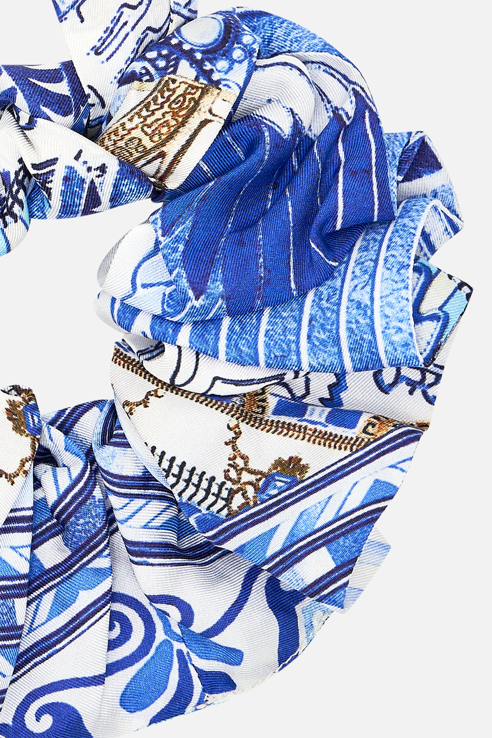 CAMILLA Scrunchie in Dancing with Daylight Print