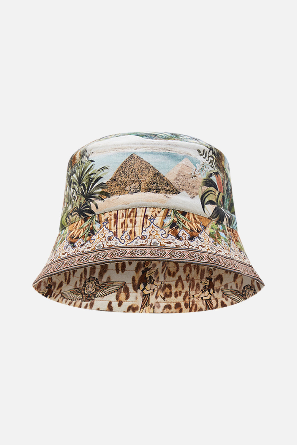 Milla By CAMILLA Kids Reversible Bucket Hat in Views of the Valley Print