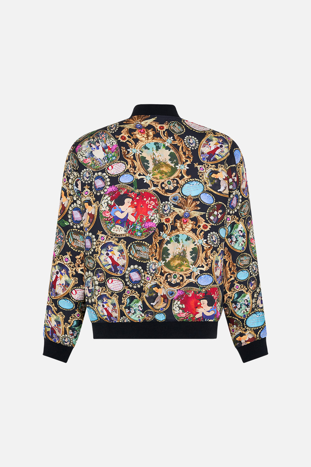 Disney CAMILLA bomber jacket in Happily Ever After print