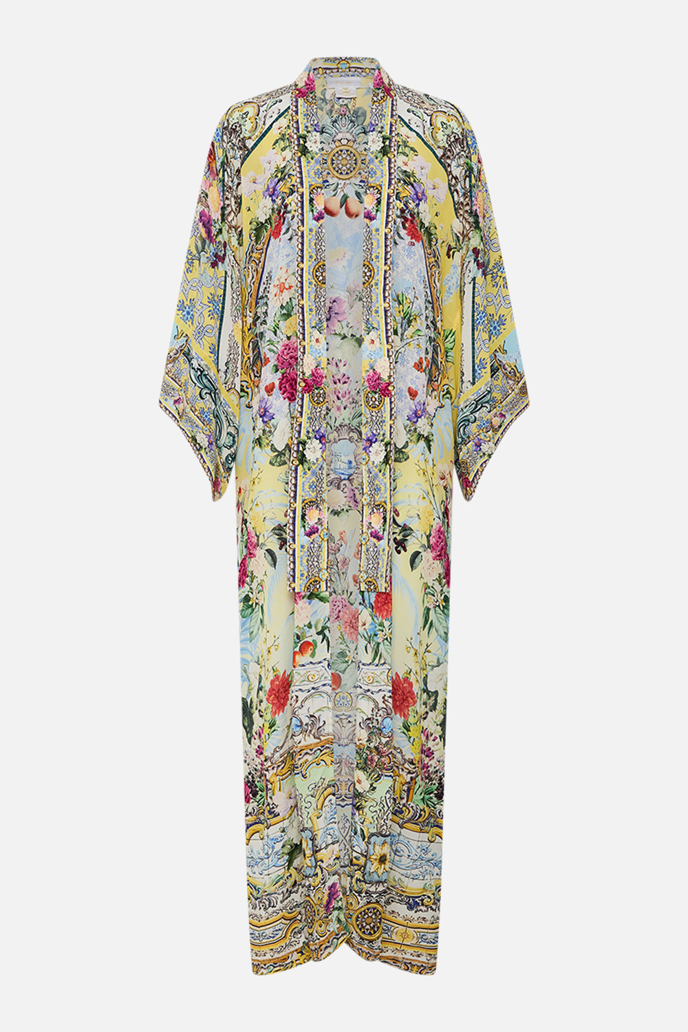 KIMONO LAYER WITH COLLAR FLOR FANTÁSTICA