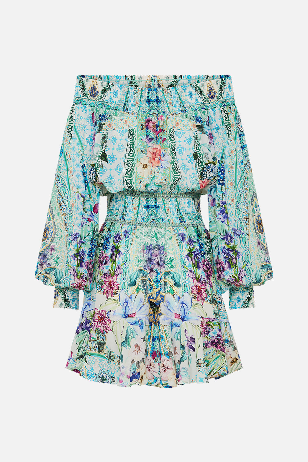 OFF SHOULDER SHORT DRESS SUNRISE IN SINTRA