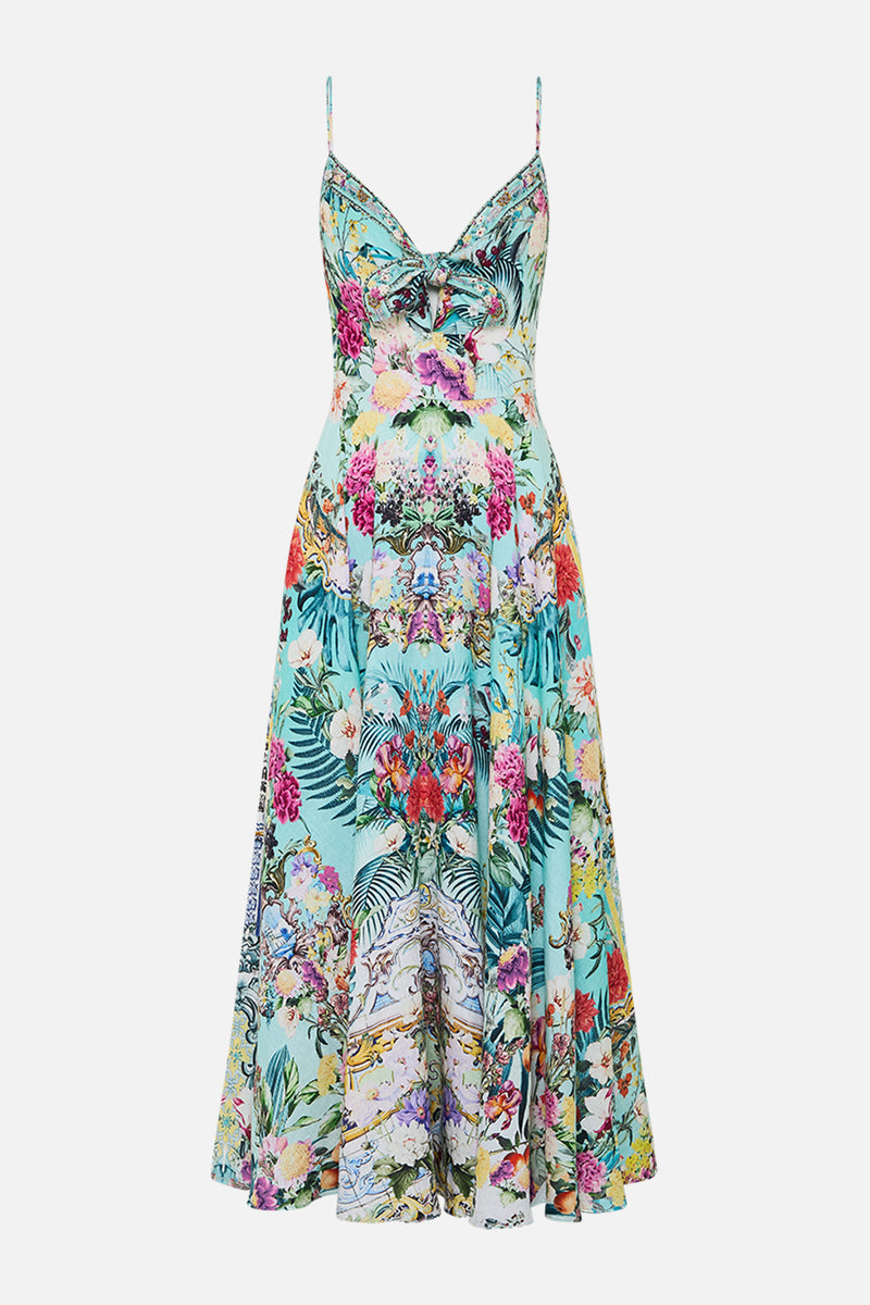 Short Waisted Dress - Gardens Of Queluz main image 1