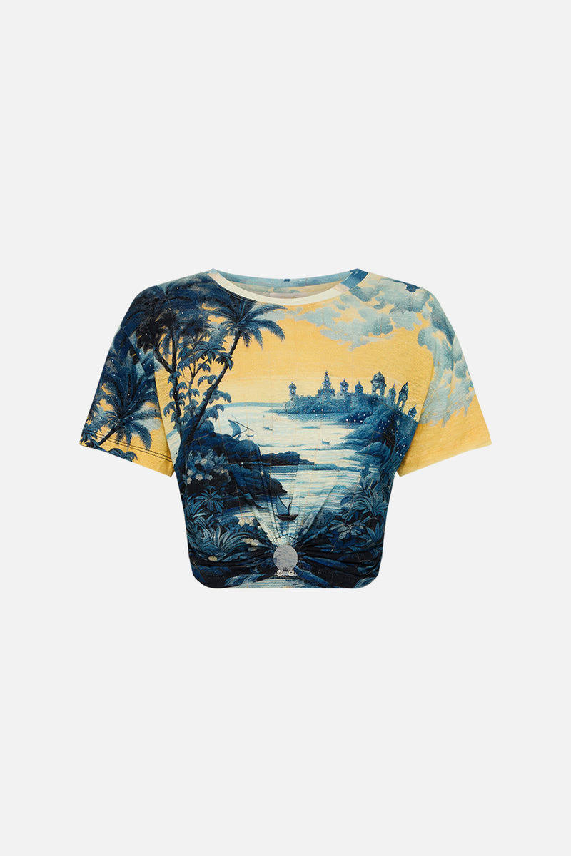 LONG SLEEVE HIDDEN PLACKET SHIRT SONG OF SAINT ANTHONY