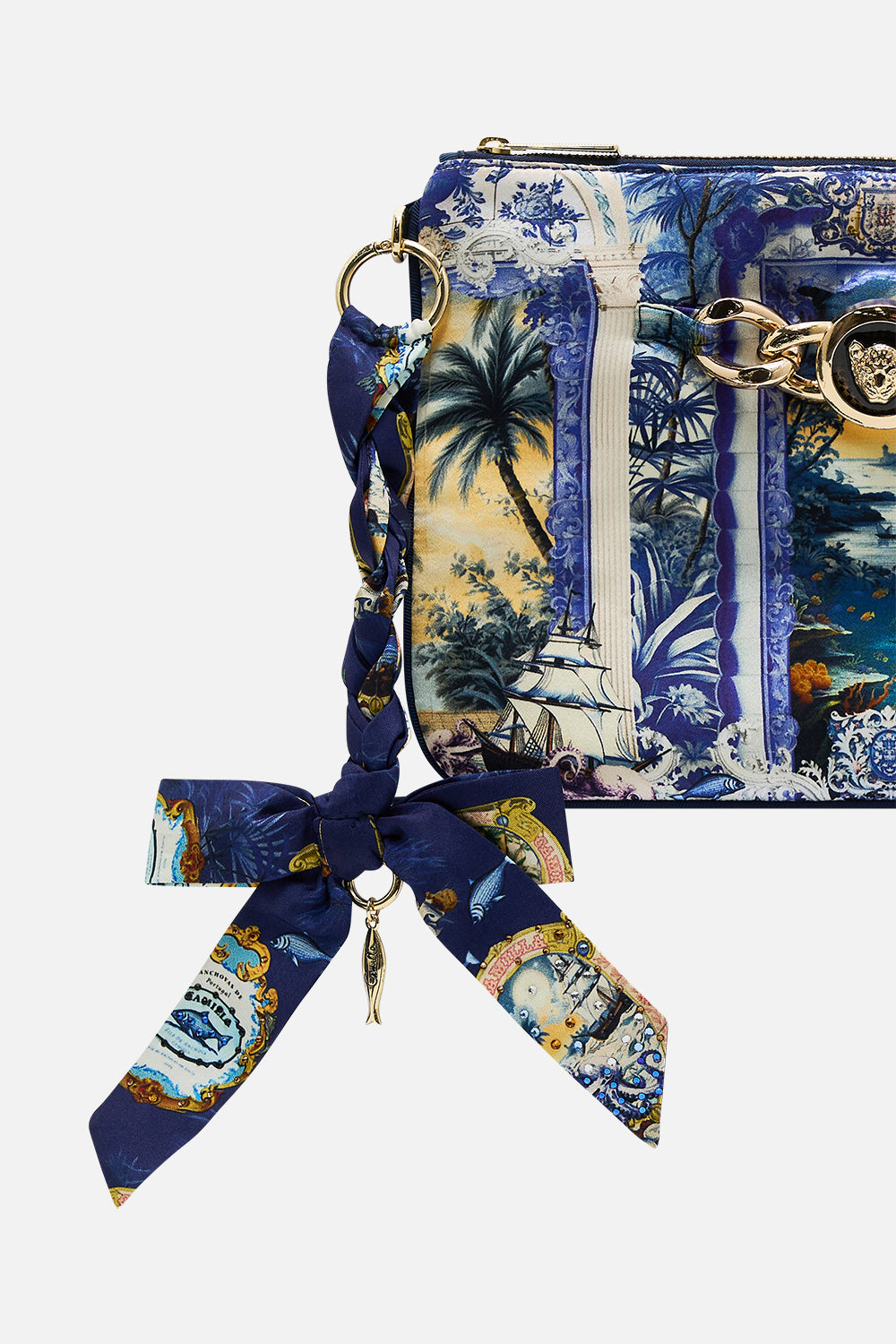 BRAIDED STRAP CLUTCH SONG OF SAINT ANTHONY