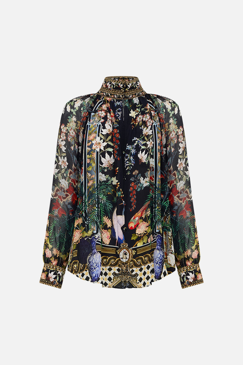LONG SLEEVE JUMPER WITH PRINT FRONT PALACIO POETRY