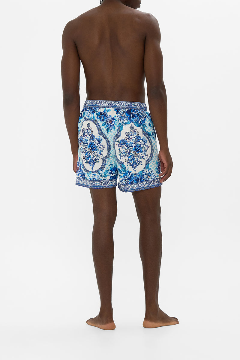 MID LENGTH BOARDSHORT WITH ELASTIC WAIST THE BOSPHOROUS