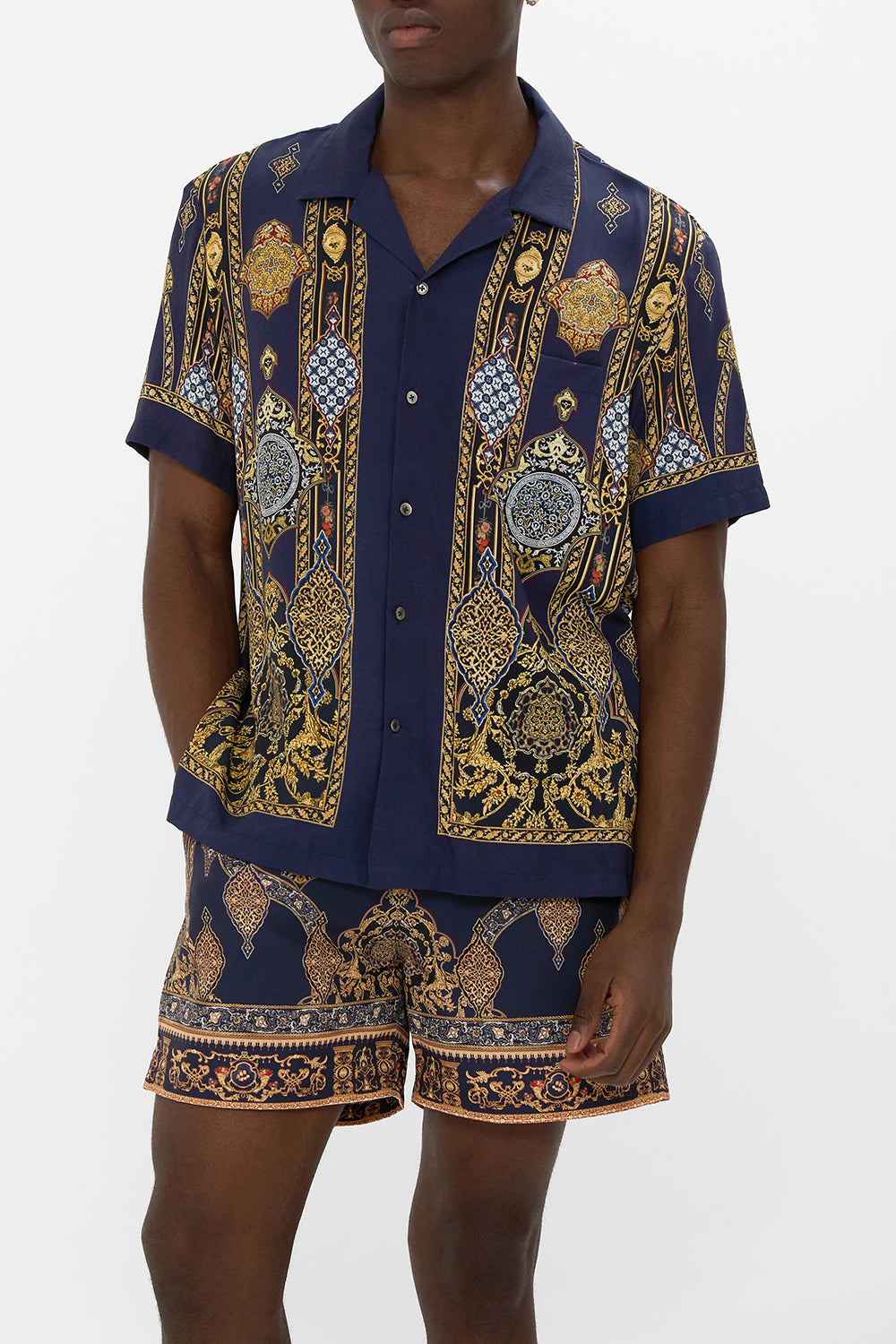 SHORT SLEEVE CAMP COLLARED SHIRT THE IMPERIAL GATE