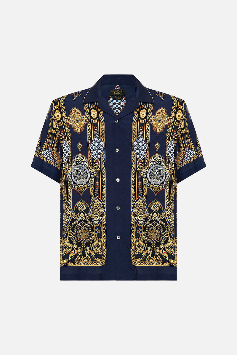 SHORT SLEEVE CAMP COLLARED SHIRT GATES OF GLORY
