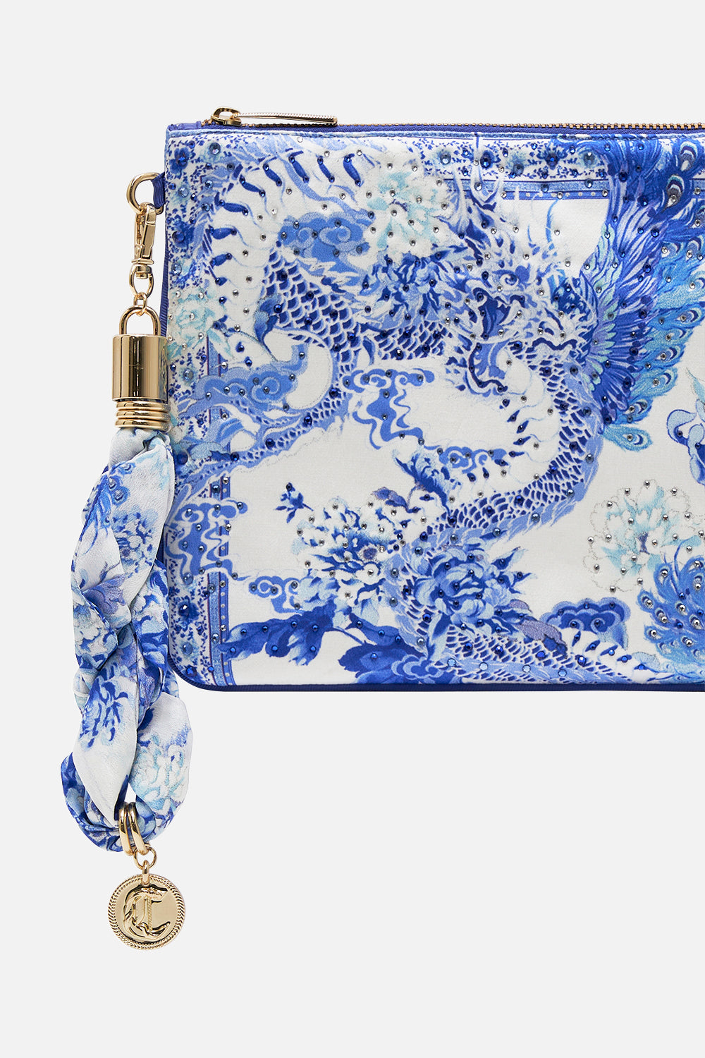 SCARF CLUTCH HEART OF A DRAGON