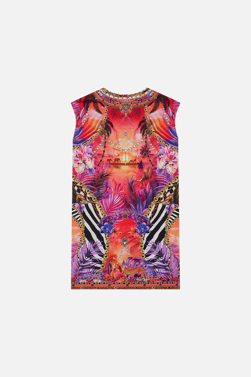 KIDS JERSEY TEE MIDI DRESS 4-10 WILD LOVING