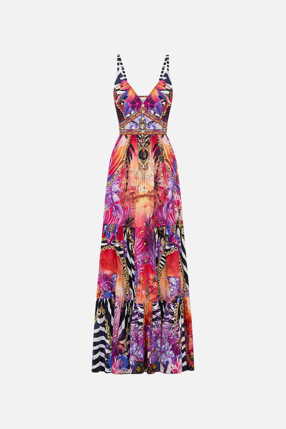 TIERED BODICE DRESS WILD LOVING