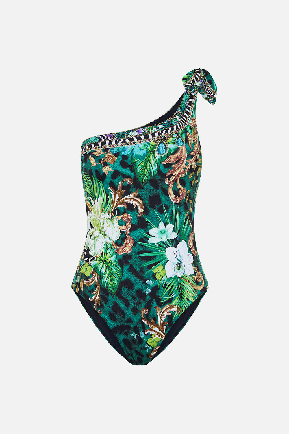 ONE SHOULDER TIE ONE PIECE SING MY SONG