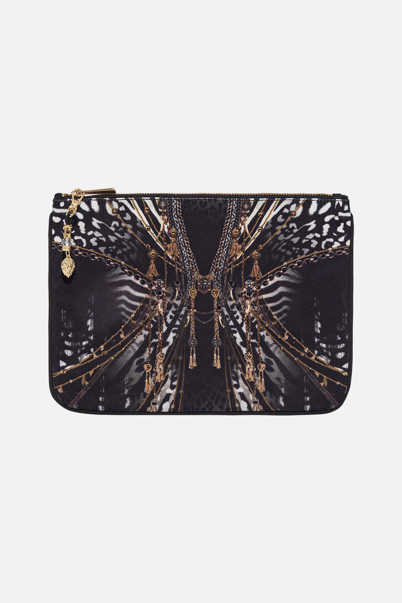 SMALL CANVAS CLUTCH NOMADIC NYMPH