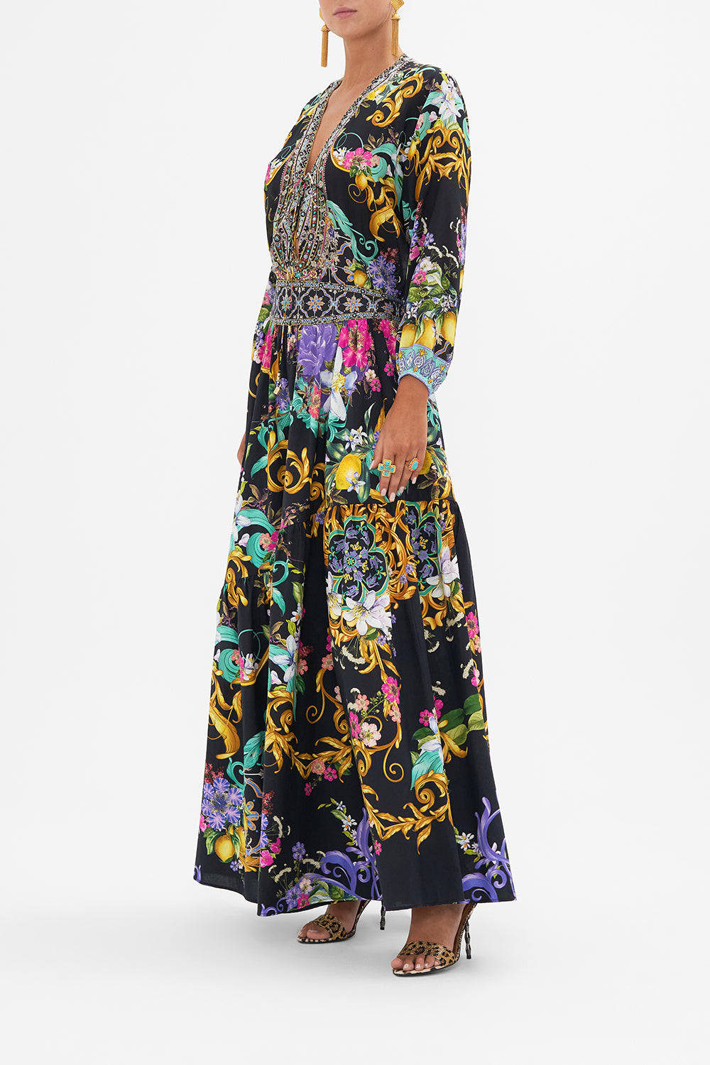 LACE UP BLOUSE MEET ME IN MARCHESA