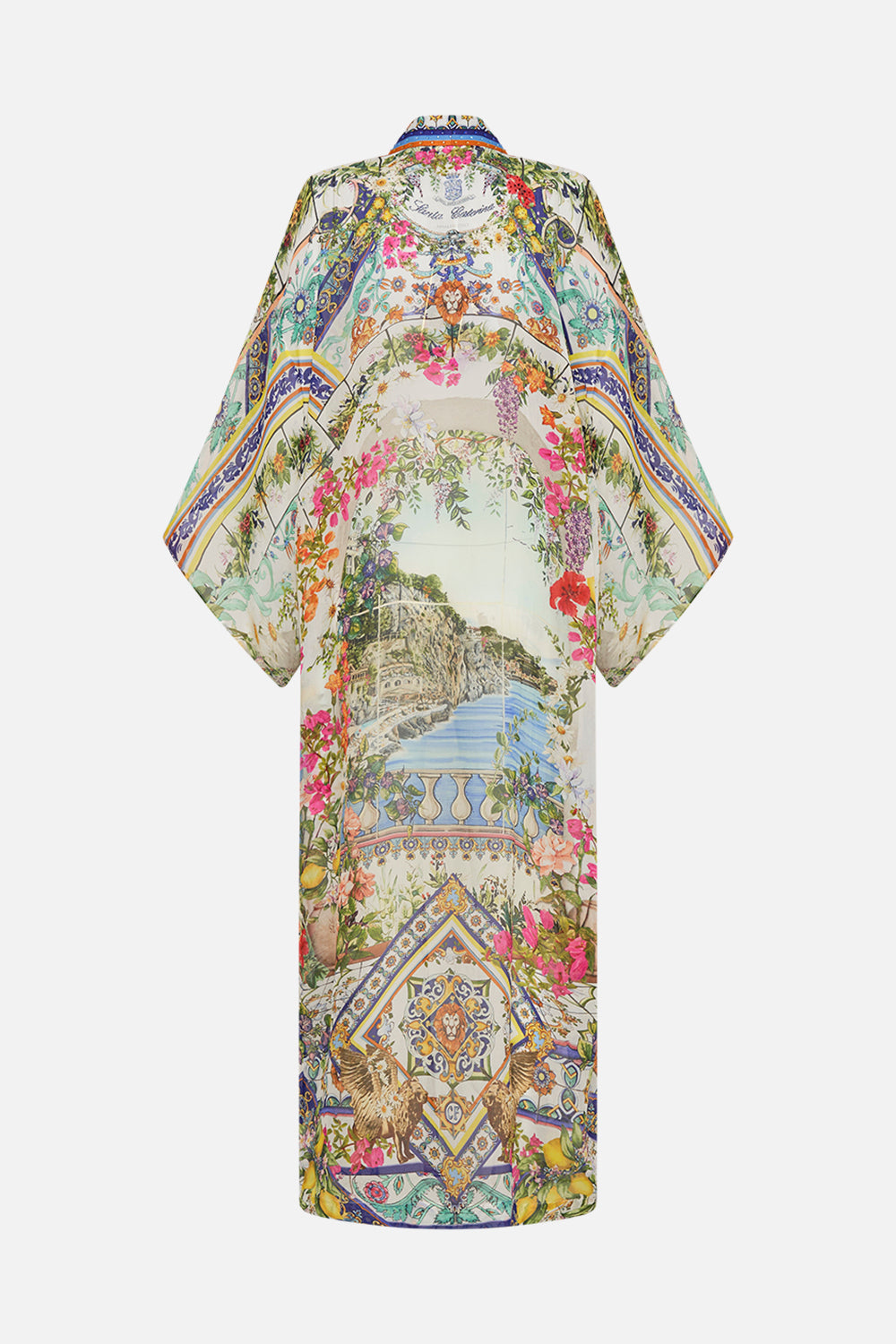 KIMONO LAYER WITH COLLAR AMALFI AMORE