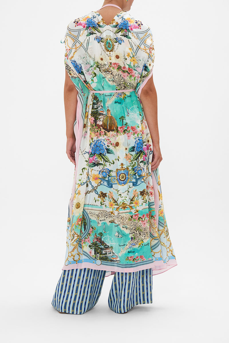 BUTTON THROUGH COLLARED TOP AMALFI LULLABY