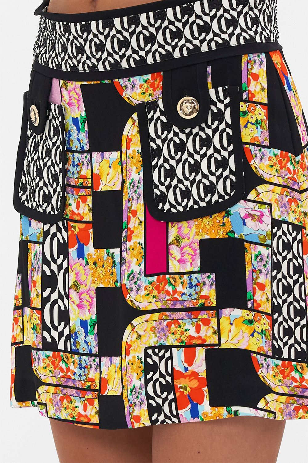 MOD POCKET MINI SKIRT SIGNORA MILANO