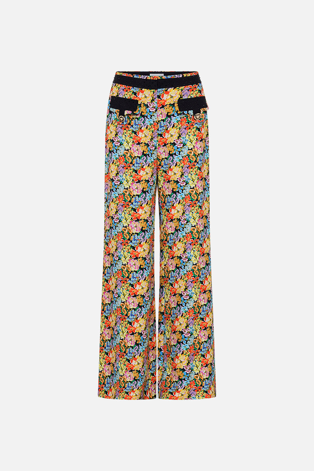 FLARED PANT WITH POCKETS SUNDOWNERS IN SICILY