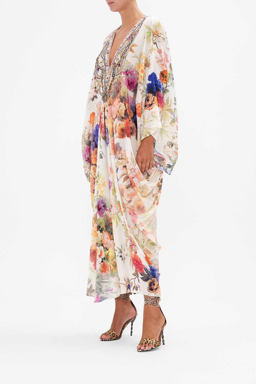 T SHAPE LONG KAFTAN FRIENDS WITH FRESCOS