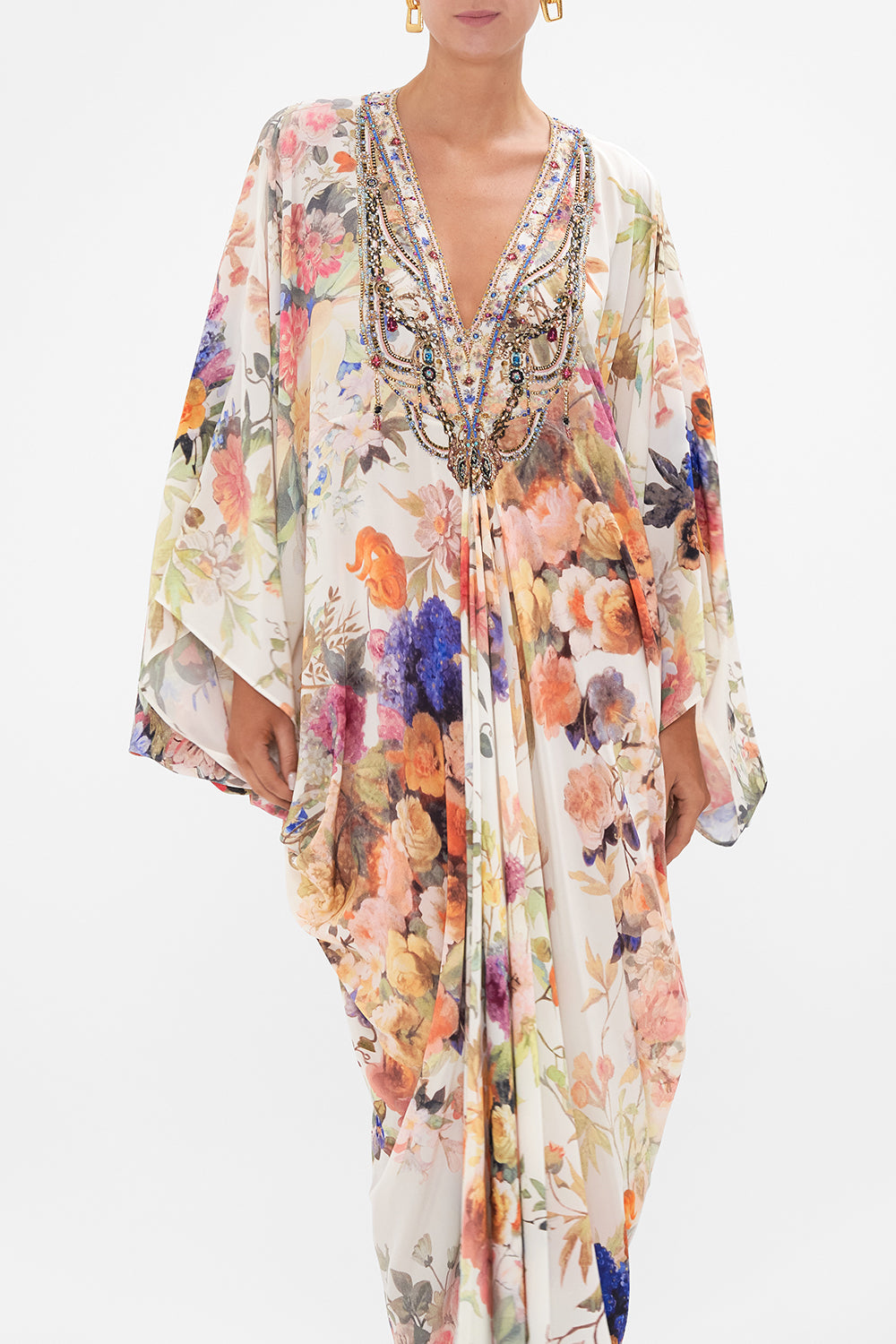 T SHAPE LONG KAFTAN FRIENDS WITH FRESCOS