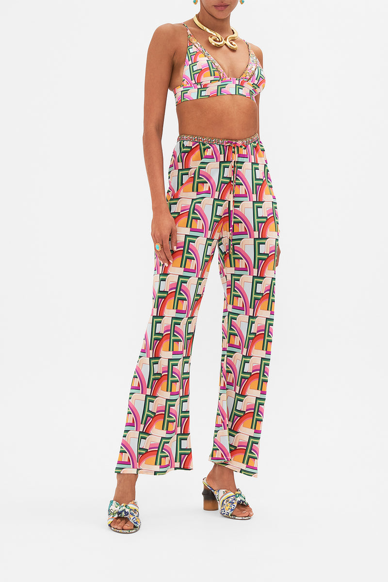 BIAS CUT DRAWSTRING PANT WILD AND RUNNING main image 1