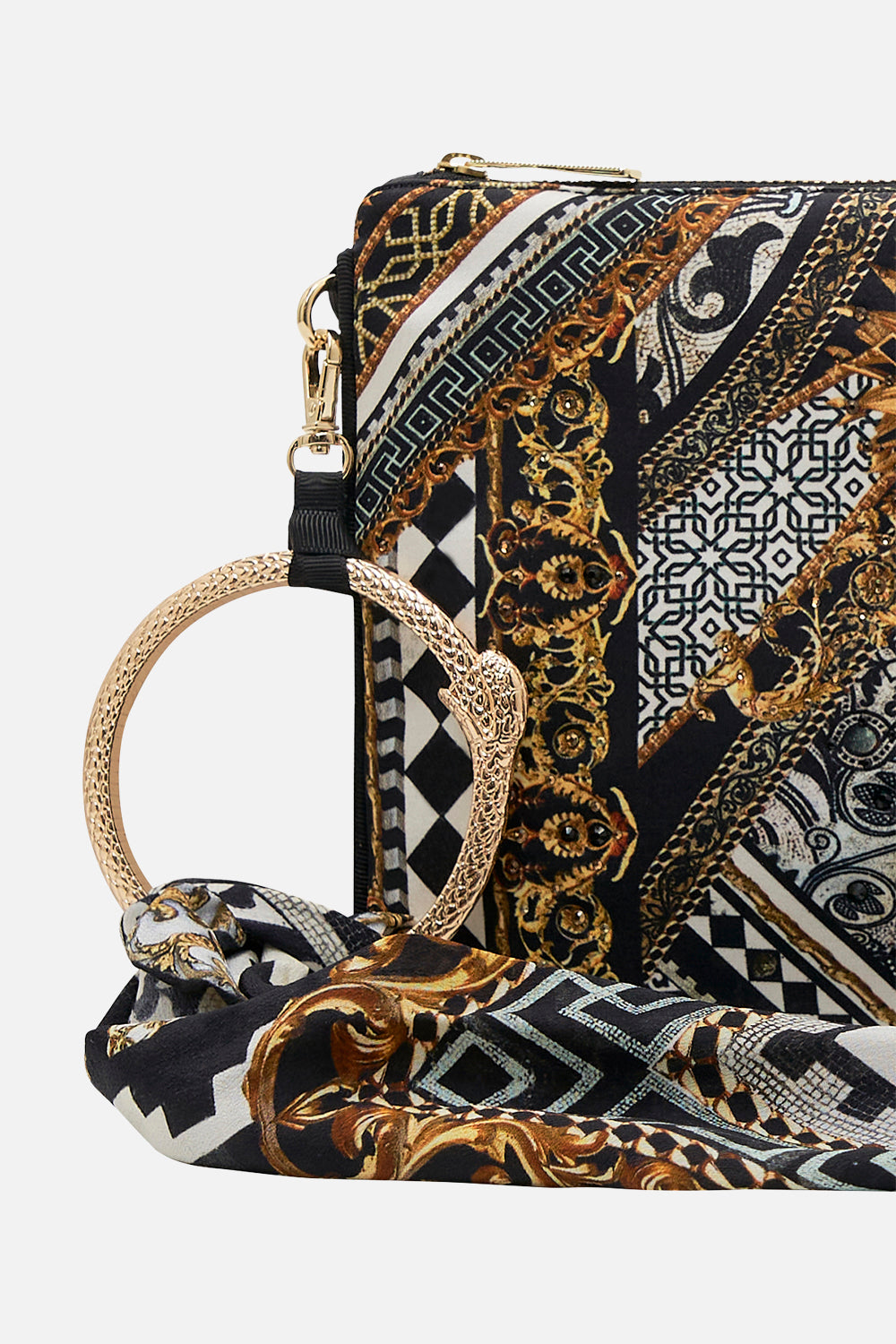 RING SCARF CLUTCH LOOK UP TESORO