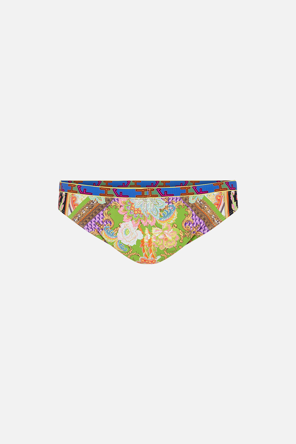 Product view of HOTEL FRANKS BY CAMILLA mens swim in Sundowners in Sicily print