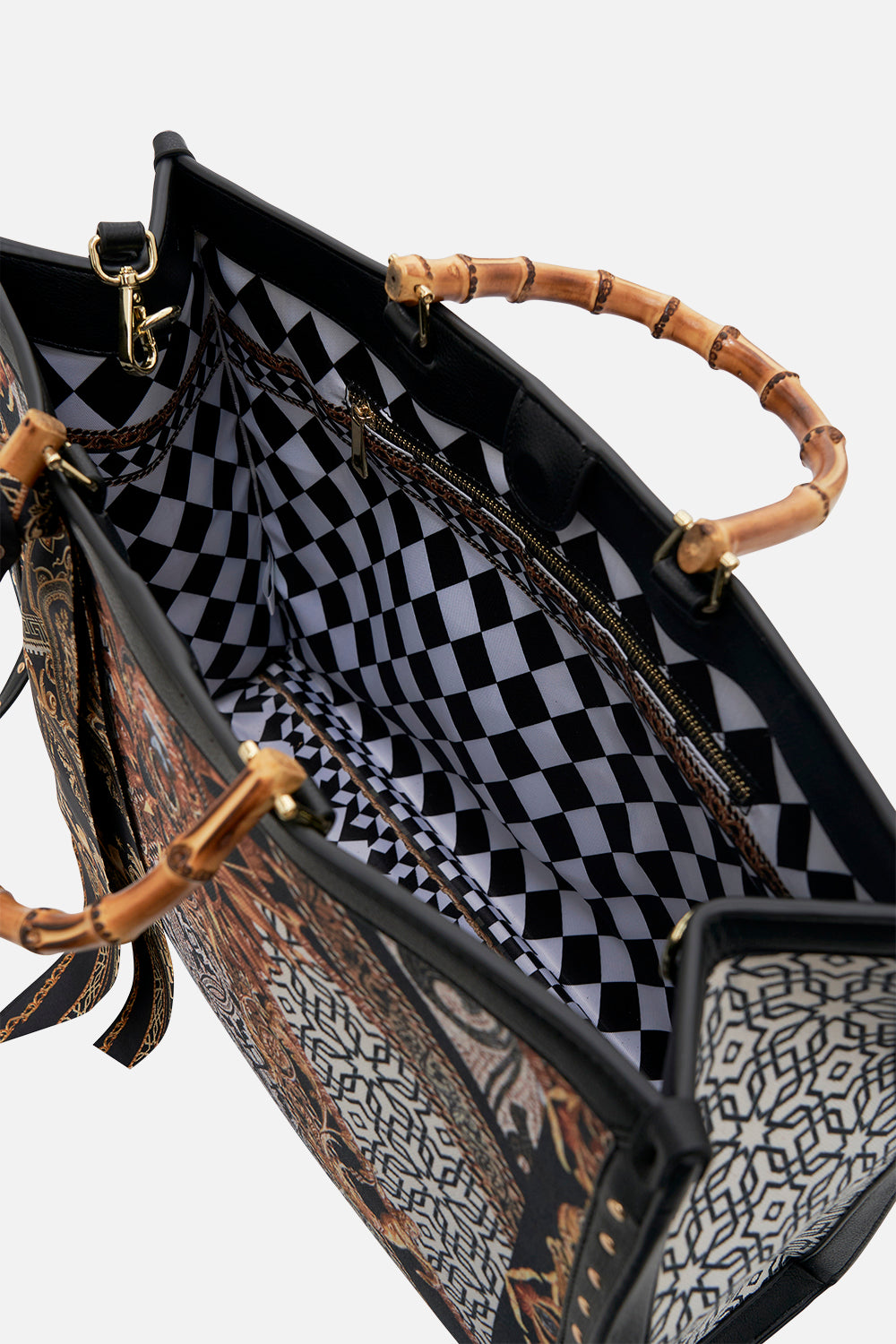 EAST WEST TOTE LOOK UP TESORO