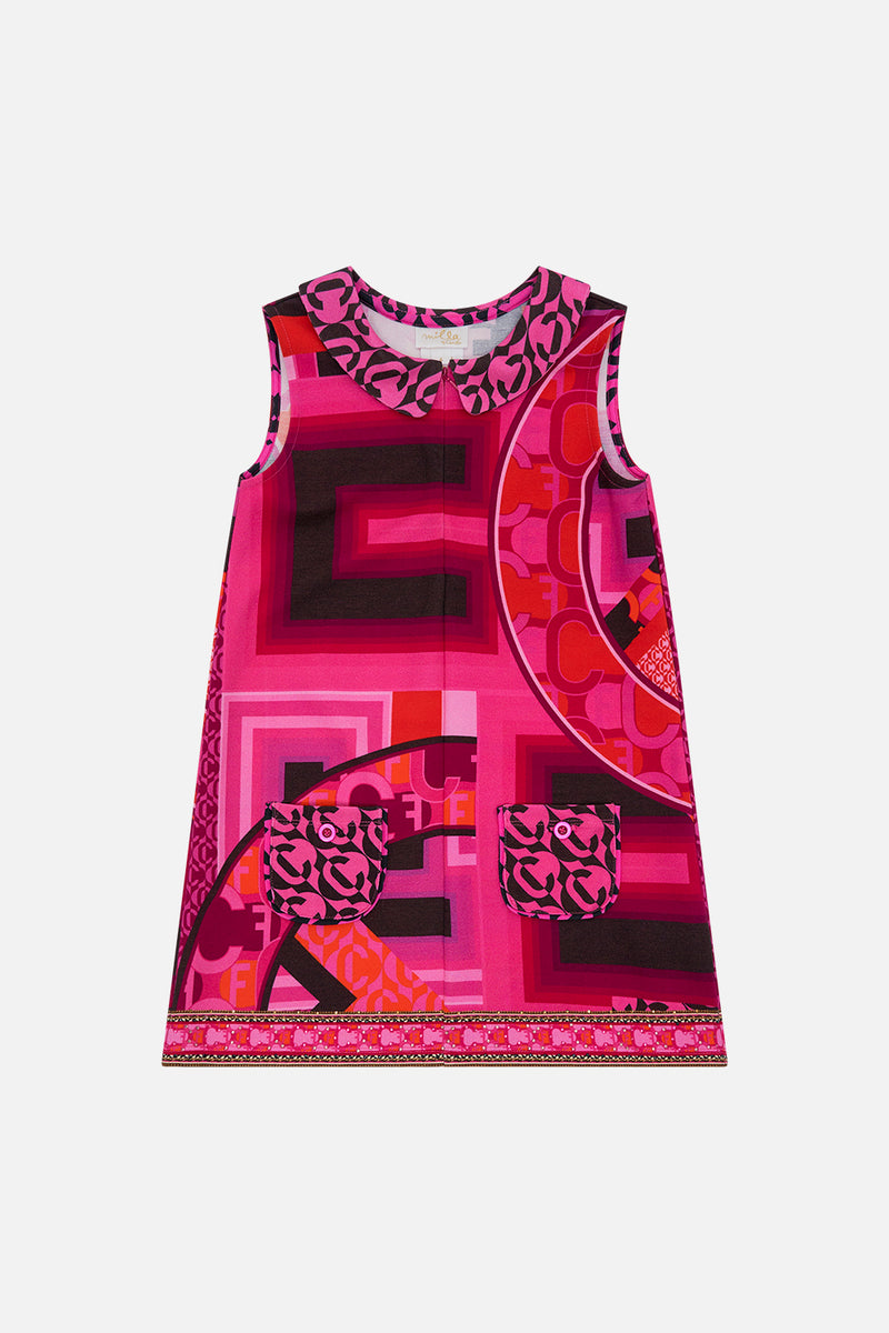 JERSEY COLLARED DRESS CIAO PALAZZO