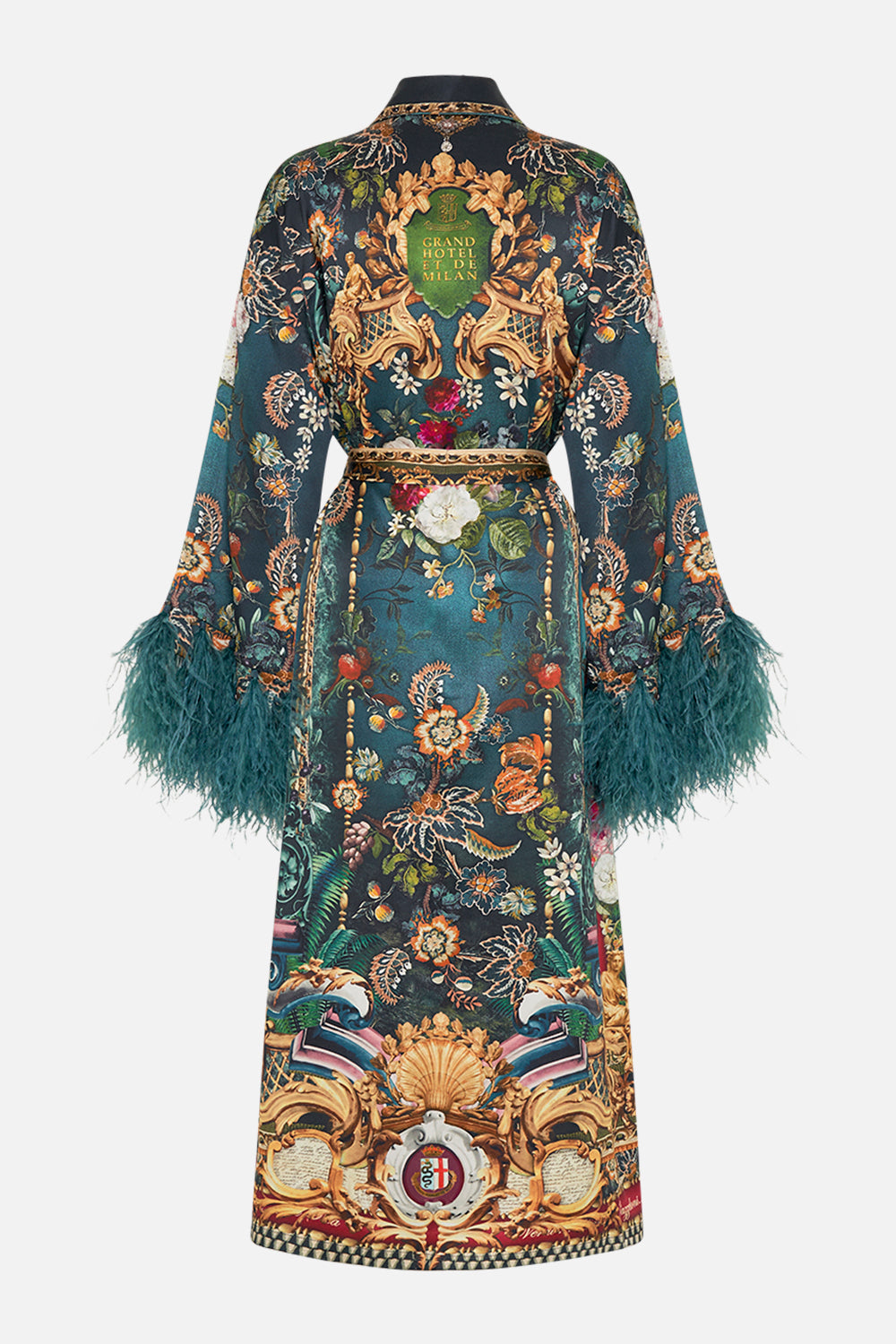 LONG ROBE WITH FLARED SLEEVE VERDIS WORLD