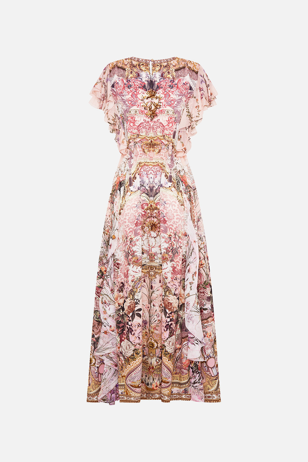 ALL OVER RUFFLE DRESS KISSED BY THE PRINCE