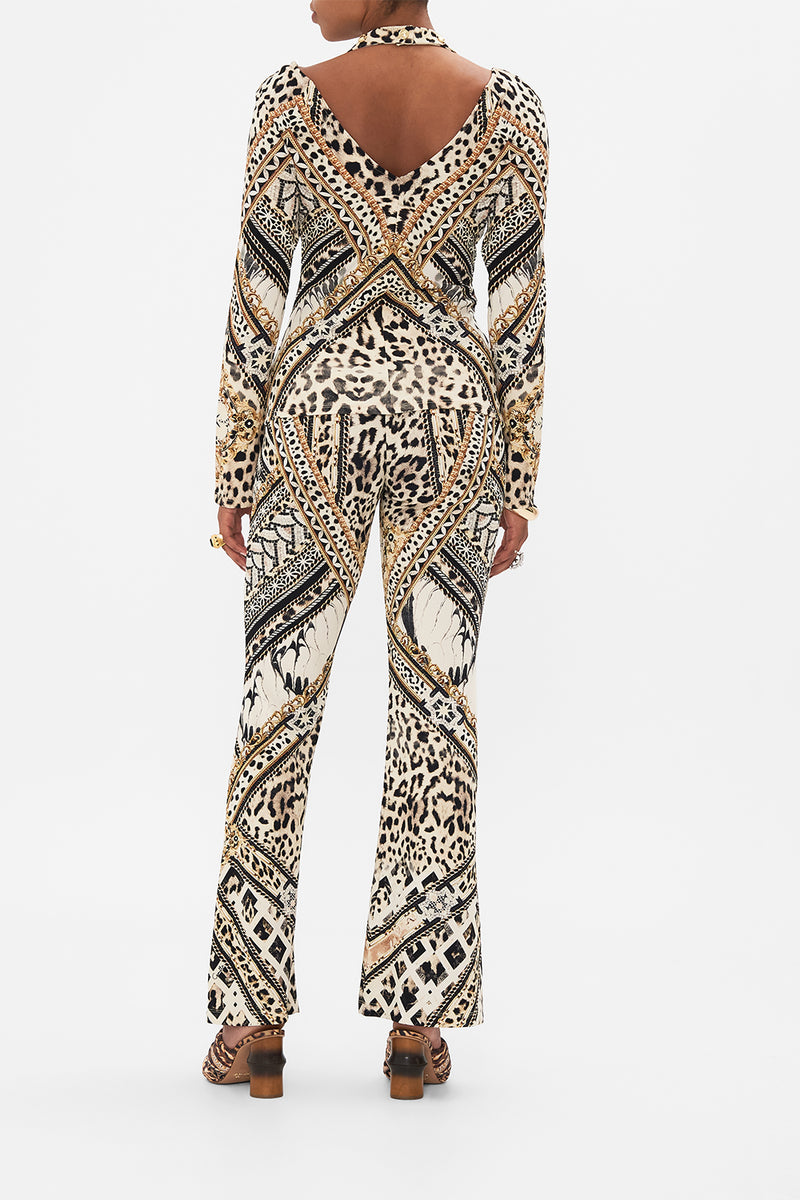 CUT OUT SHOULDER KNIT ORDER OF DISORDER main image 0