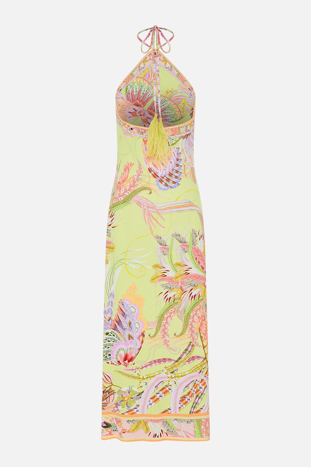 CAMILLA jersey maxi dress in Cosmic Tuscan print