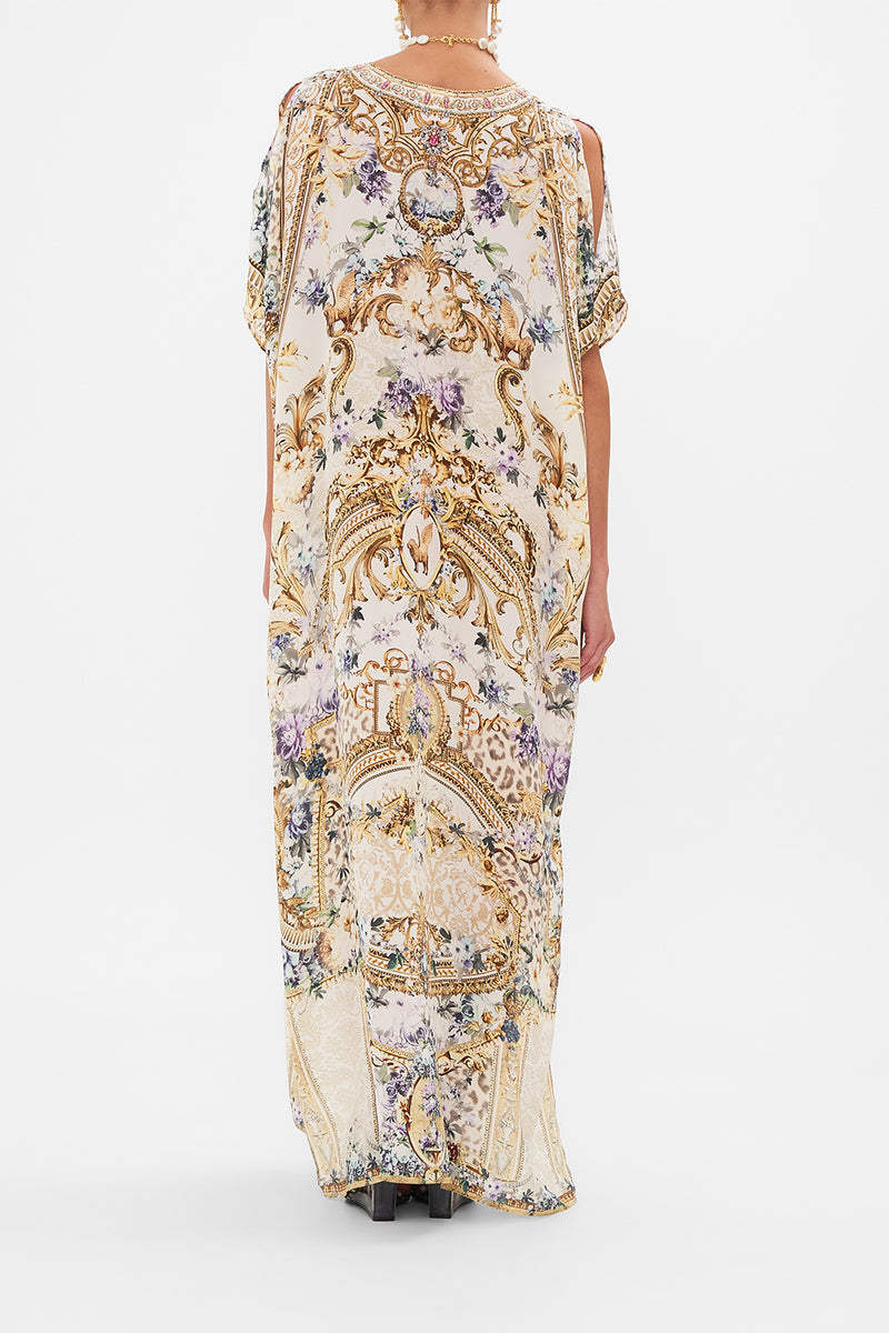 SHORT KAFTAN WITH CUFF PALAZZO PARTY