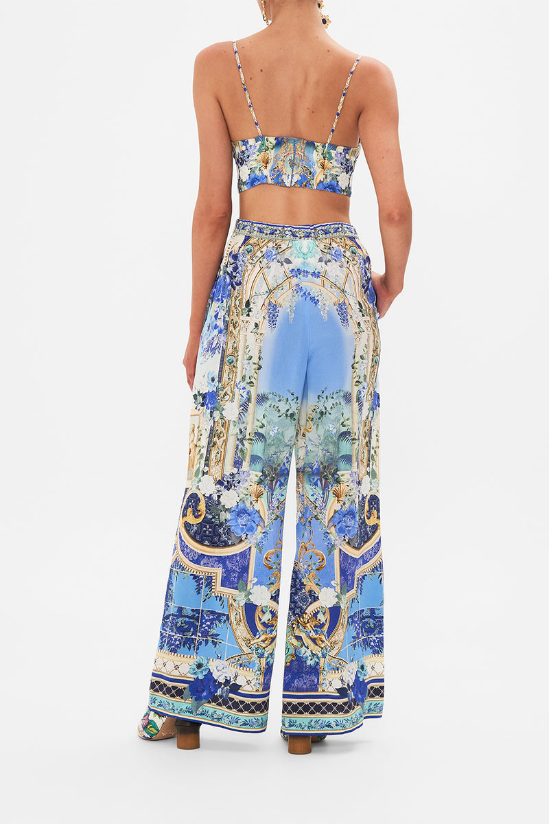 Minimal Wide Leg Pant - Ornate On A Plate