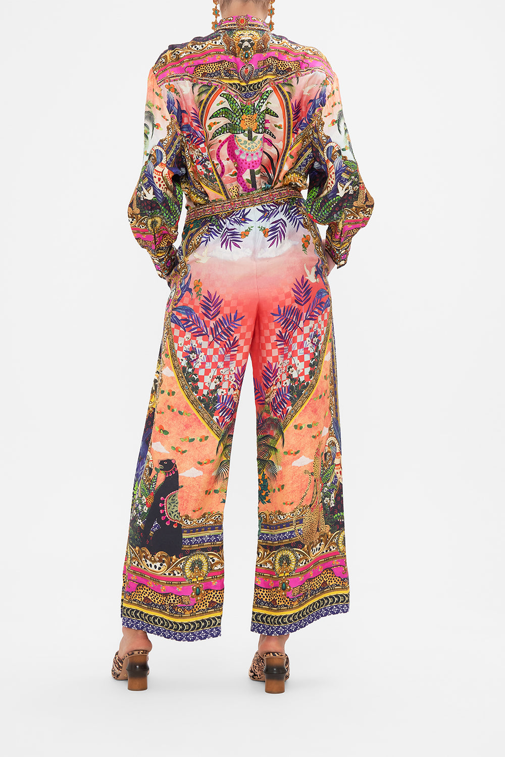 TUCK FRONT PANT ALESSANDROS ATLANTIS