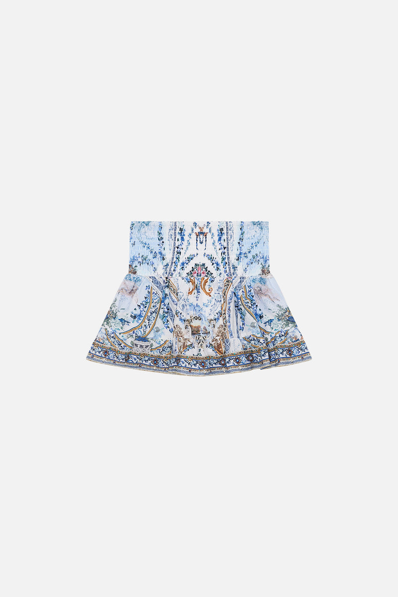 KIDS SHIRRING WAIST SKIRT 12-14 MAYFAIR MARY