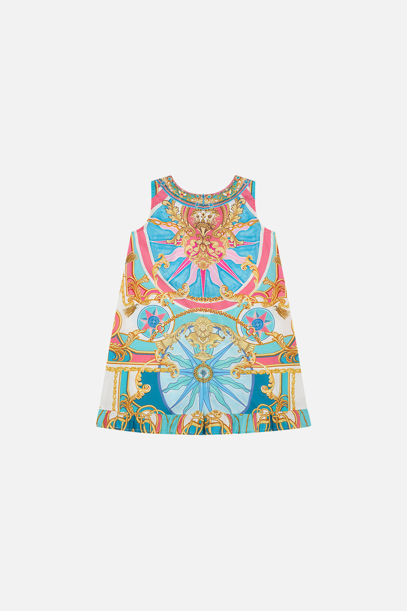 CROSS OVER FRILL HEM PLAYSUIT ONE FLEW OVER
