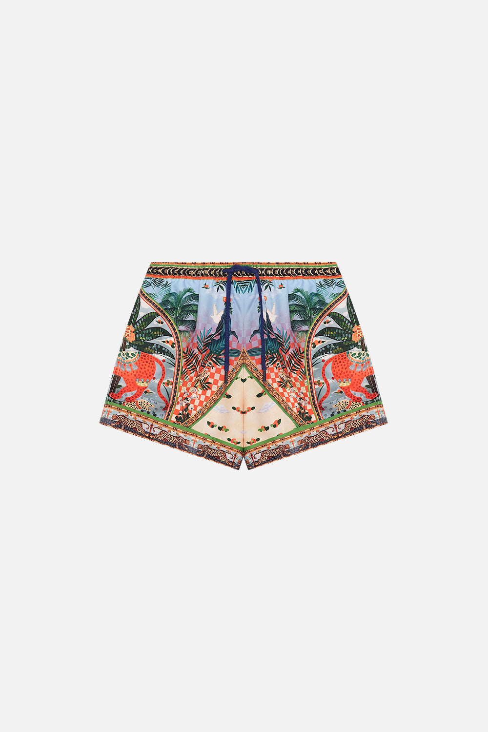 product view of MILLA BY CAMILLA boys boardshort in Alessandro's Atlantis print