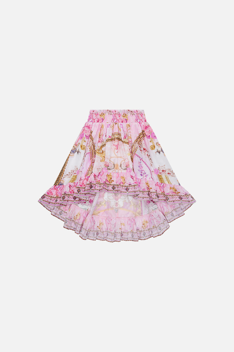 INFANTS HIGH LOW HEM SKIRT WHITE SIDE OF THE MOON main image 1