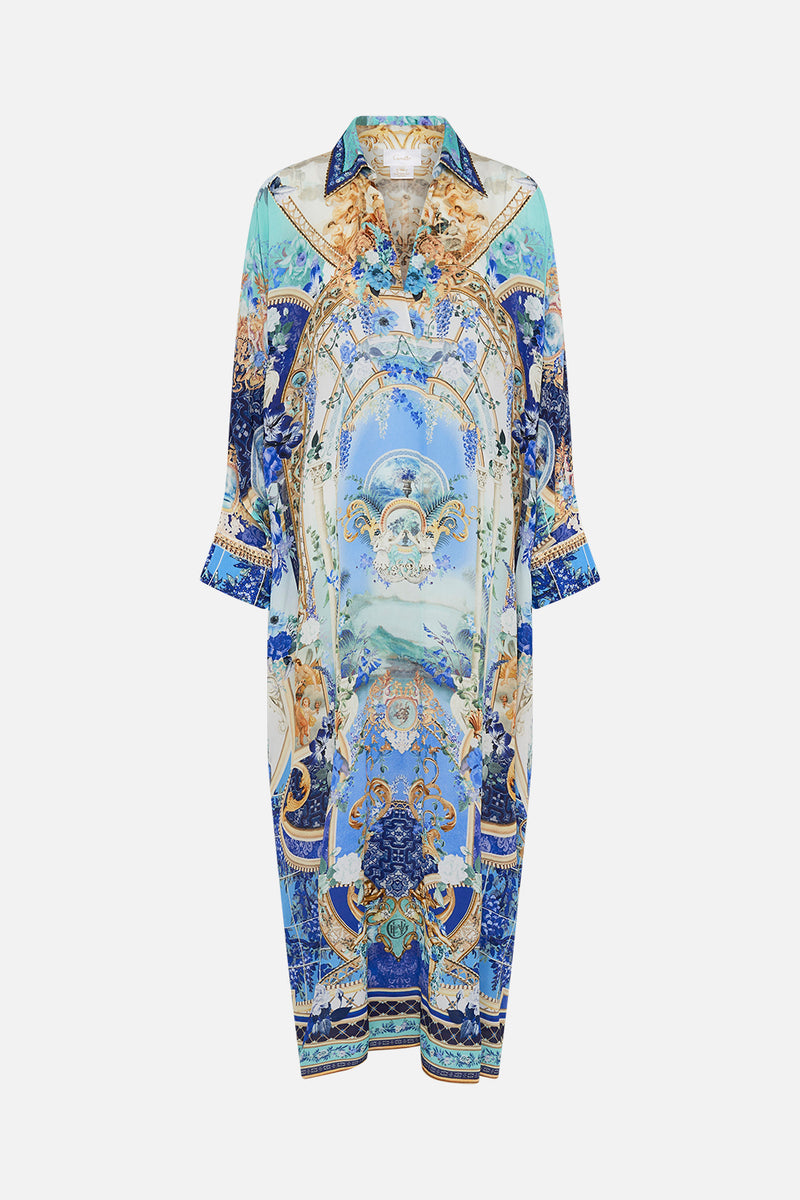 WING COLLAR KAFTAN COAST TO COAST