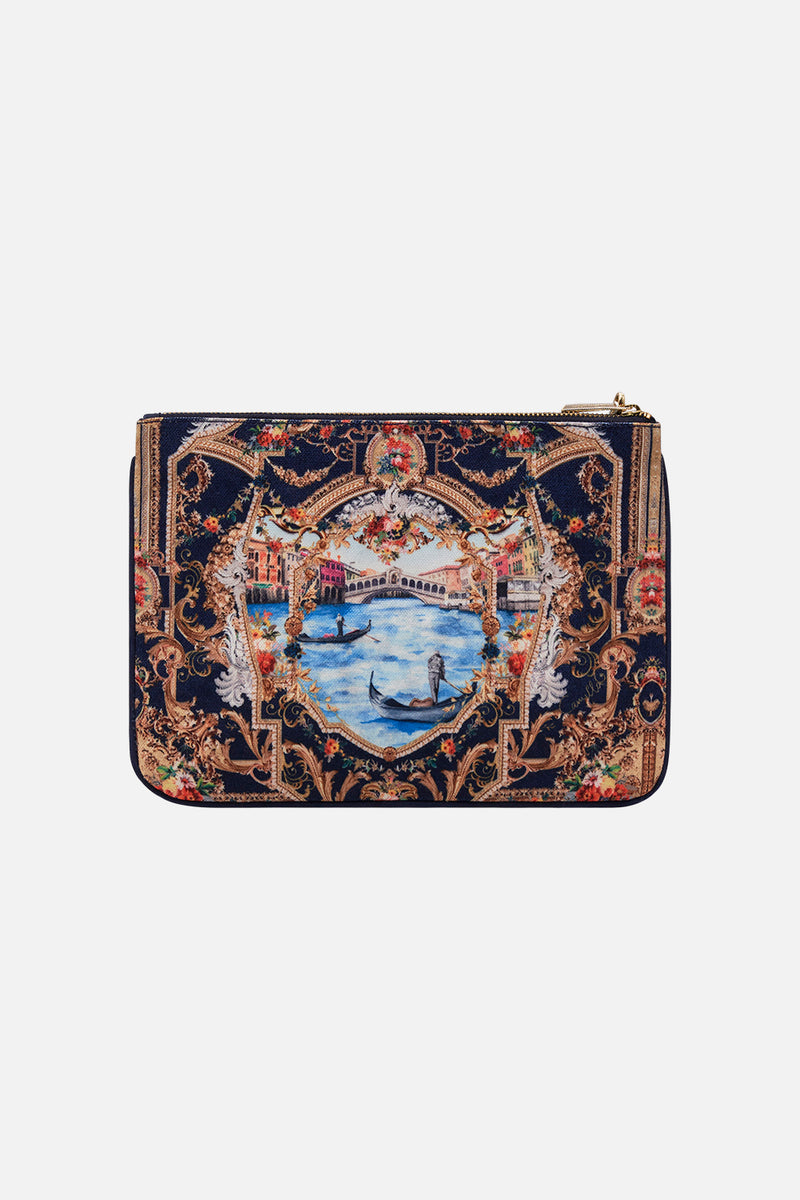 Small Canvas Clutch, Venice CAMILLA AU CAMILLA